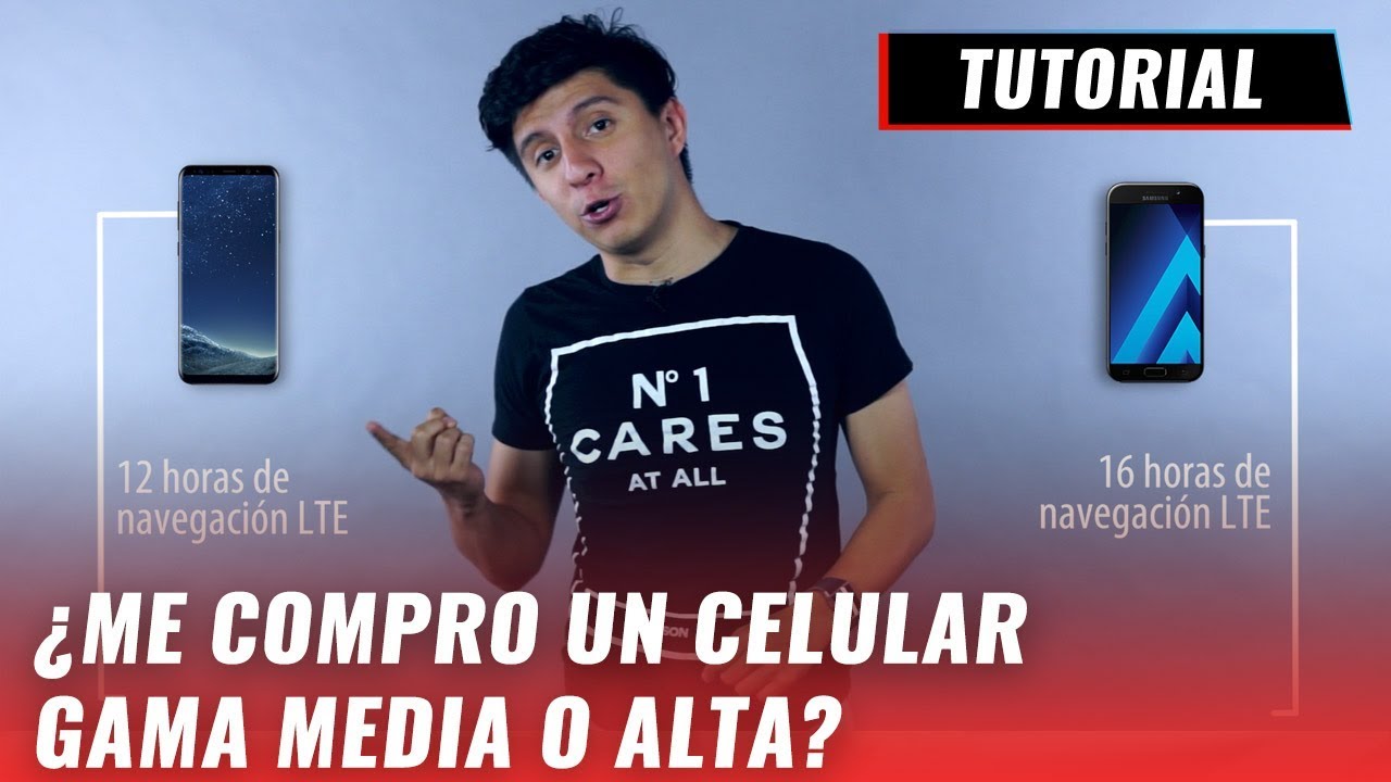 ¿Qué smartphone conviene más? ¿Gama media o alta?