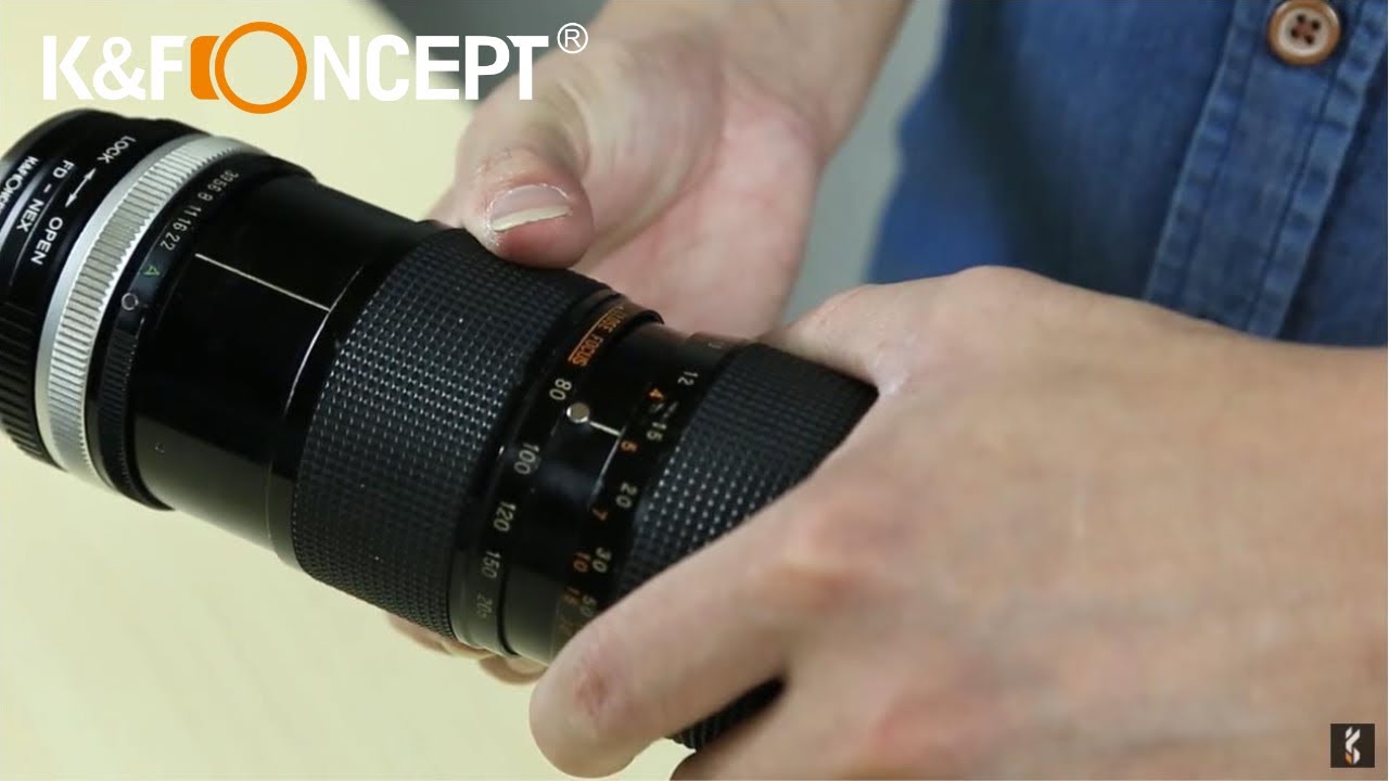 How to mount a Canon FD Breech Lock Lens to NEX adapter/ Tutorial Video