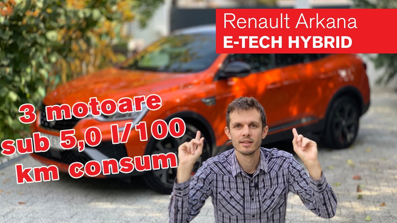 Renault Arkana E-TECH Hybrid - Full-Hybrid spectacol la sub 30.000 de euro | MotorONE.ro