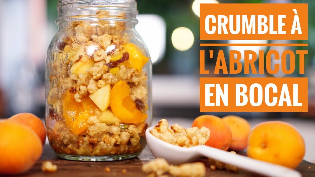 Super Crumble abricot SANS four, une recette facile et top