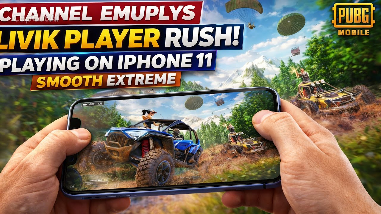 PUBGM TEST ON IPHONE 11 | IN 2026 | NEW UPDATE | NEW ANVENTURE WITH PUBGM | EMUPLYS