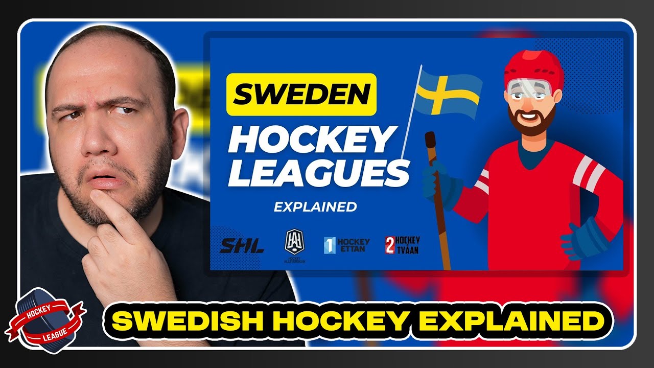 Sweden Hockey Leagues Explained: From SHL to the Lower Divisions | Teacher Paul Sports 🇸🇪