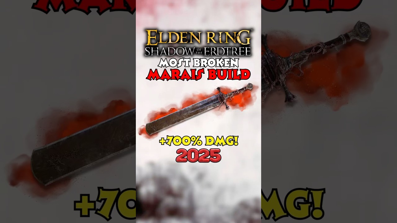 Сборка меча палачей Марэ Elden Ring &mdash; самая БЕЗУМНАЯ сборка в Elden Ring в 2025 году #eldenring