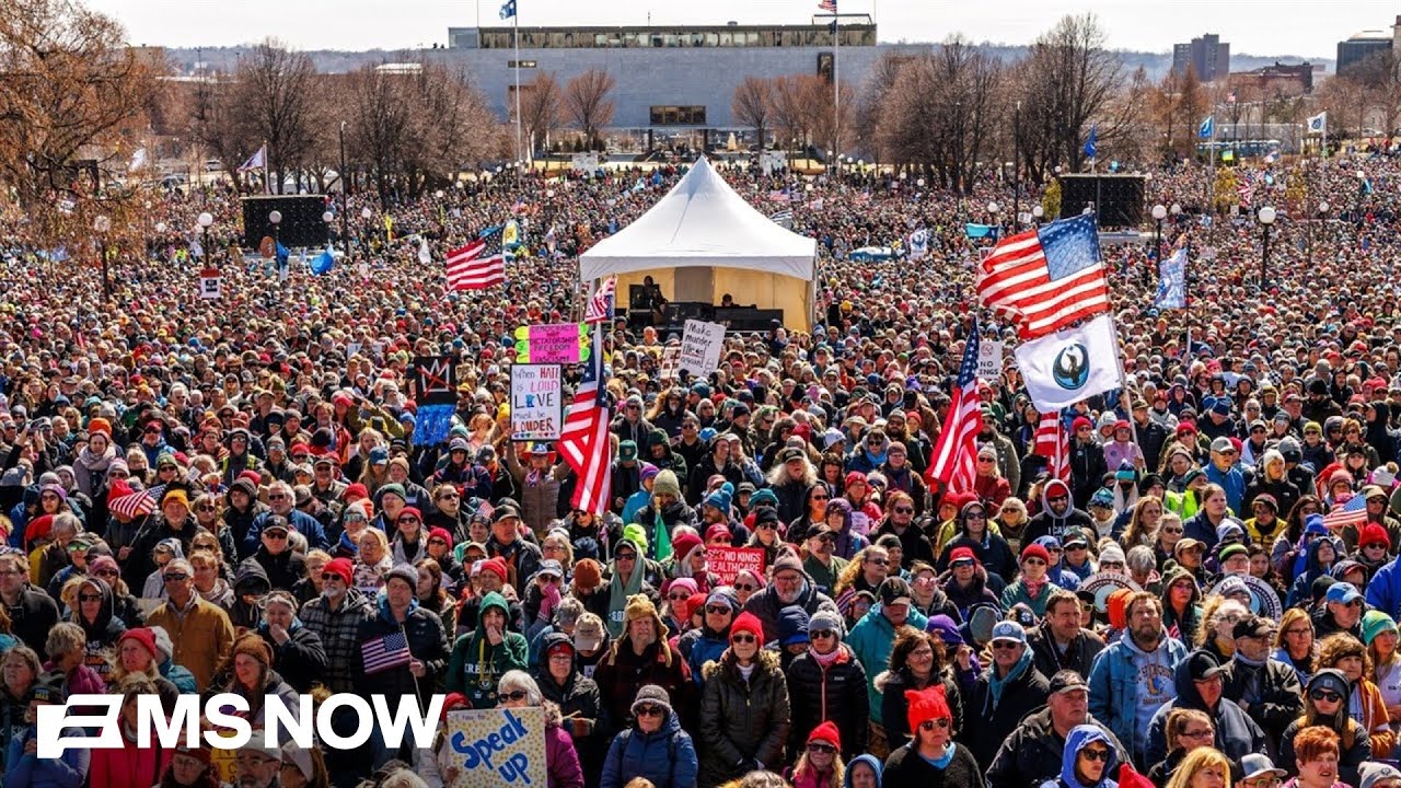 &lsquo;These are patriots&rsquo;: Dem Rep. celebrates growing number of peaceful &lsquo;No Kings&rsquo; protesters&nbsp;