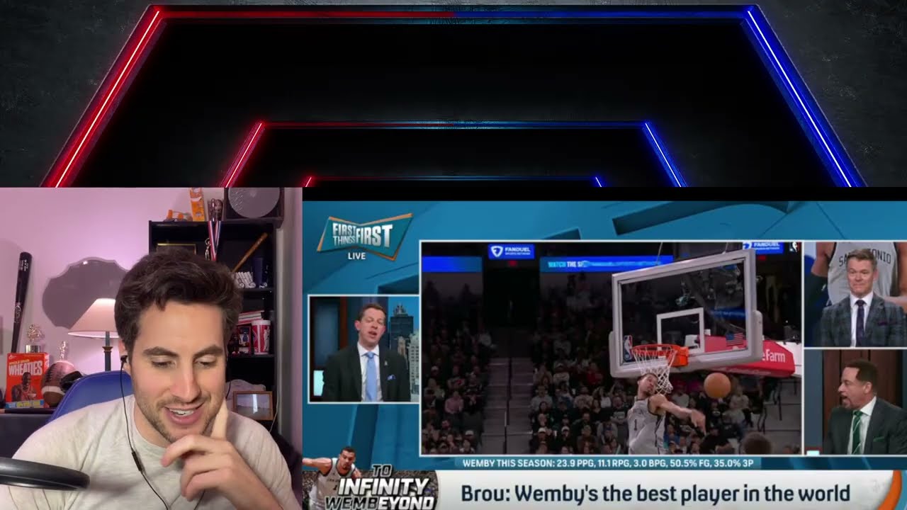 Wembanyama Is The BEST PLAYER IN THE WORLD 👀 With San Antonio Spurs | FIRST THINGS FIRST | NBA