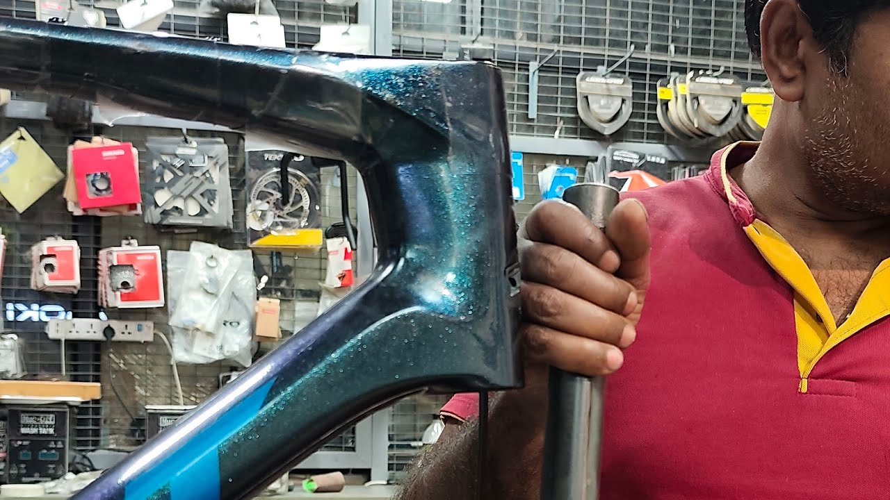 Giant revolt bicycle headset remov to old headset and installing to new headset 👨‍🔧👨‍🔧👩‍🔧🚴🚴