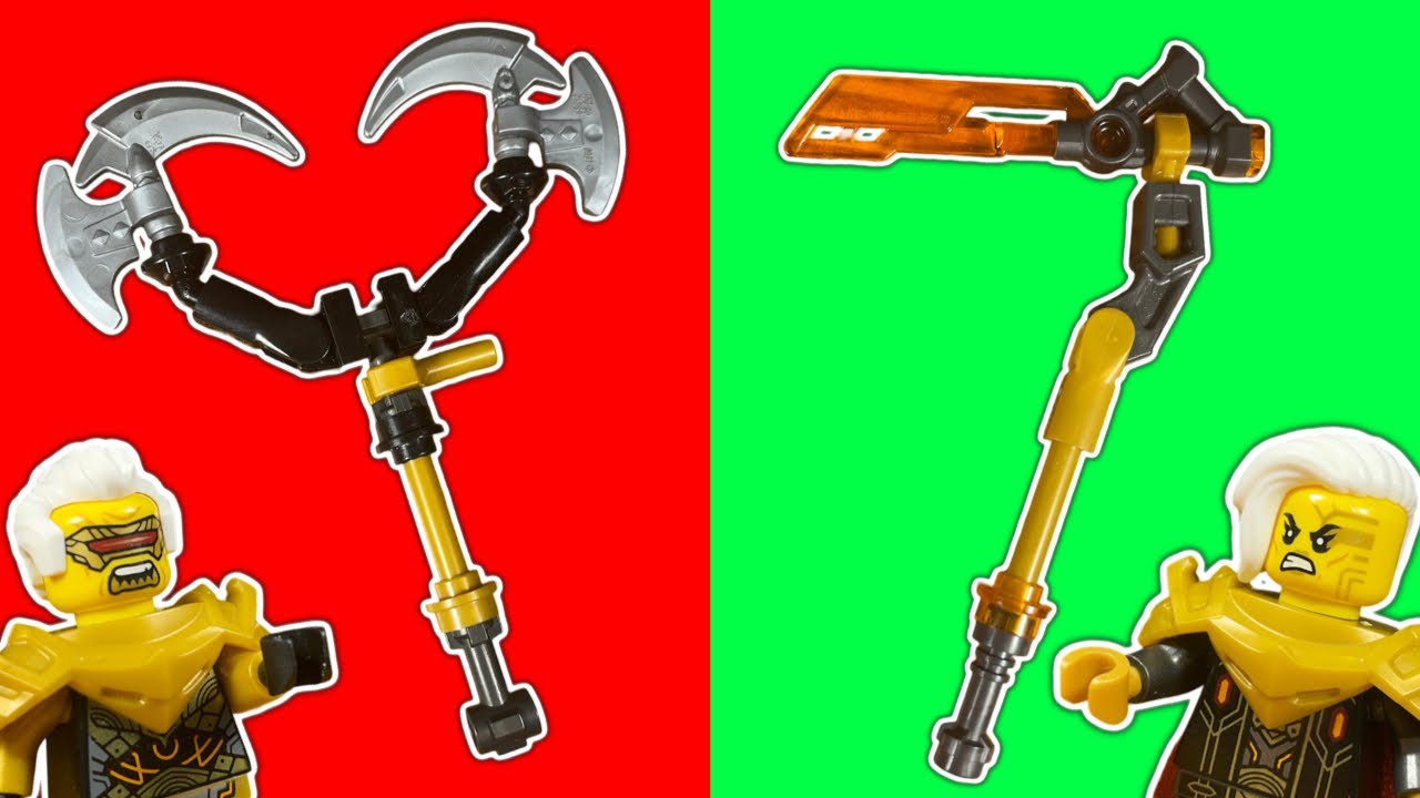 I Made 10 Custom Lego Ninjago Weapons 21