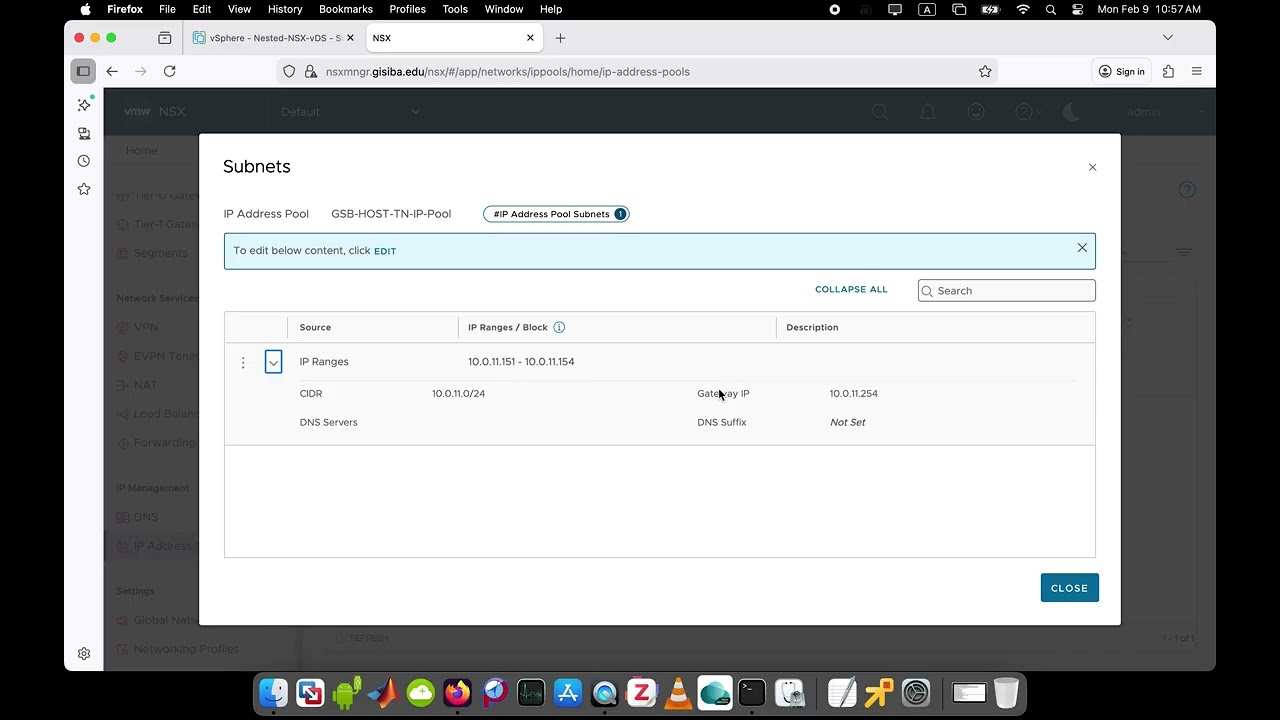 NSX03. Prepare ESXi as Transport Nodes