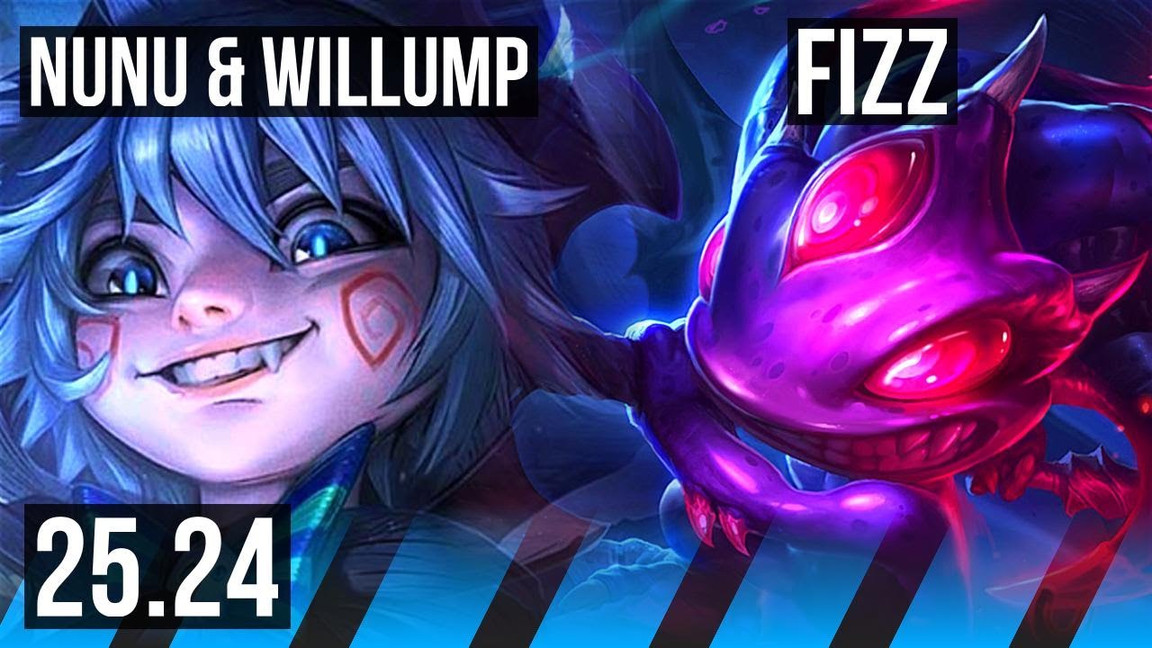 NUNU & WILLUMP vs FIZZ (MID) | KR Diamond | 25.24