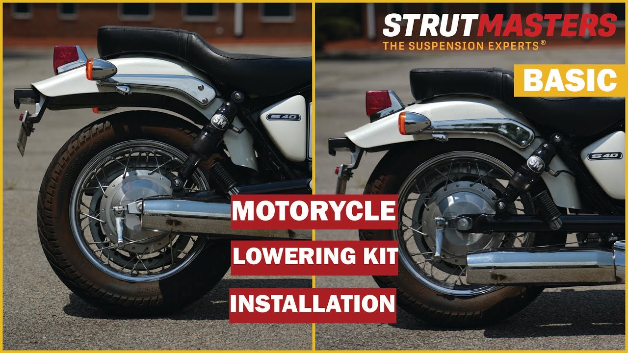Basic Lowering Kit Installation - 1986-2019 Suzuki Savage LS650/Suzuki Boulevard S40