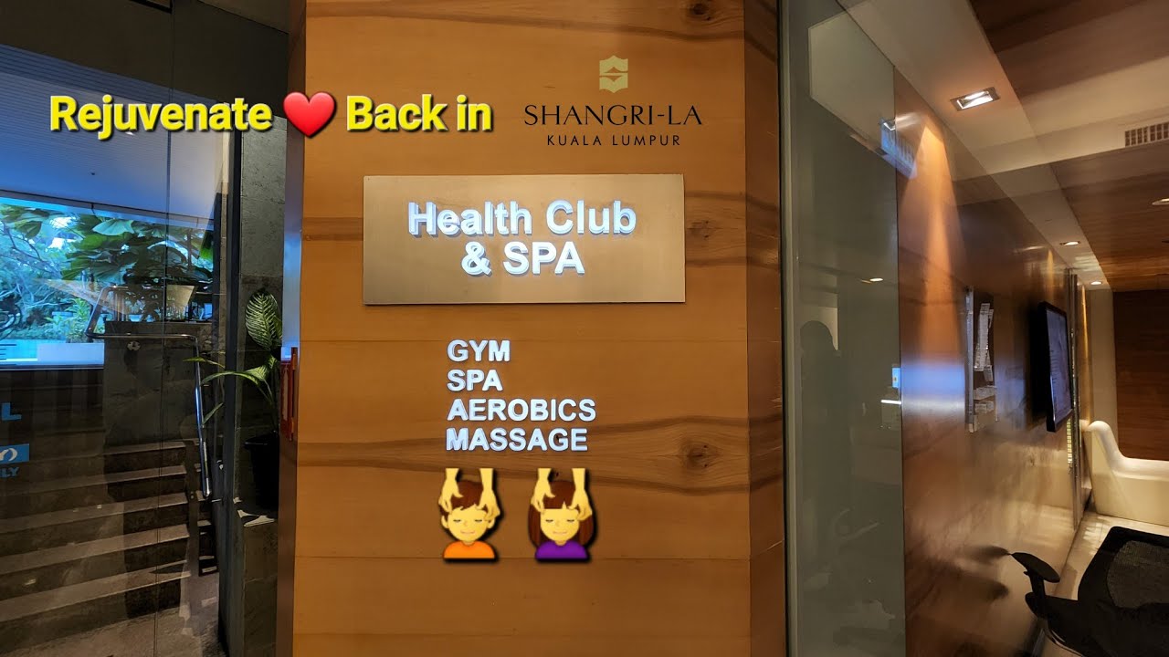 Rejuvenate with Fitness at Health Club Gym Spa Sauna and Whirlpool Shangri-La Kuala Lumpur