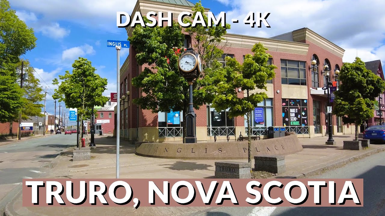 🚗 Truro, Nova Scotia 🌳4K Drive