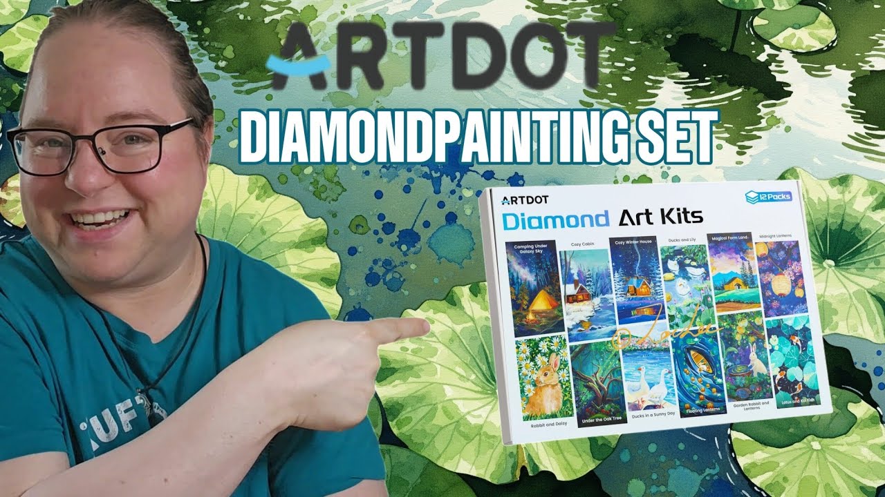 NEUHEIT//ARTDOT DIAMONDPAINTING 12 BILDER IM SET !