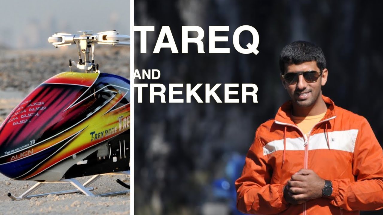 TAREQ ALSAADI flying T-REX TREKKER 800