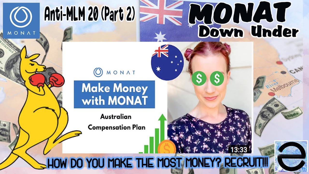 The MONAT Compensionation Plan & Income Disclosure Statement - Sorry Aussies - it's bad! Anti-MLM