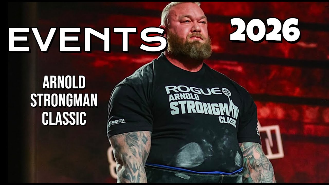 Arnold Strongman Classic 2026 - СОБЫТИЯ