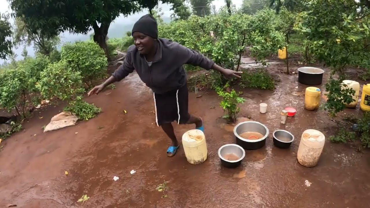 Simple village breakfast on a rainy 🌧️ morning 🌄