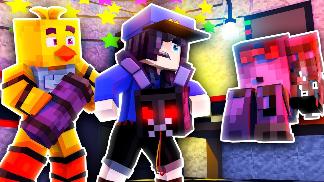 Animatronic scavenger hunt ! | Minecraft FNAF Roleplay (Help Wanted)