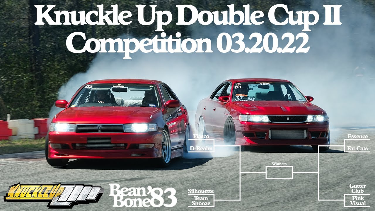 Knuckle Up Double Cup II 03.20.22 Part II: Competition Drift Footage