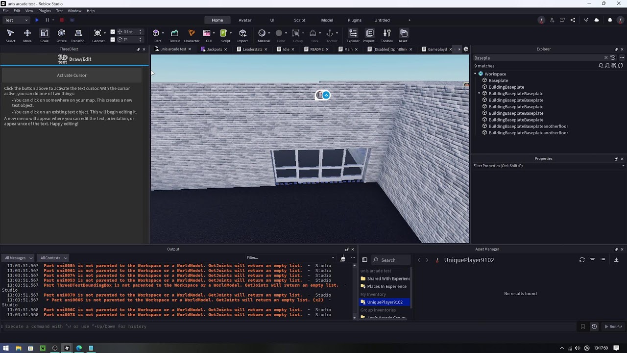 Unis arcade v1.2 dev