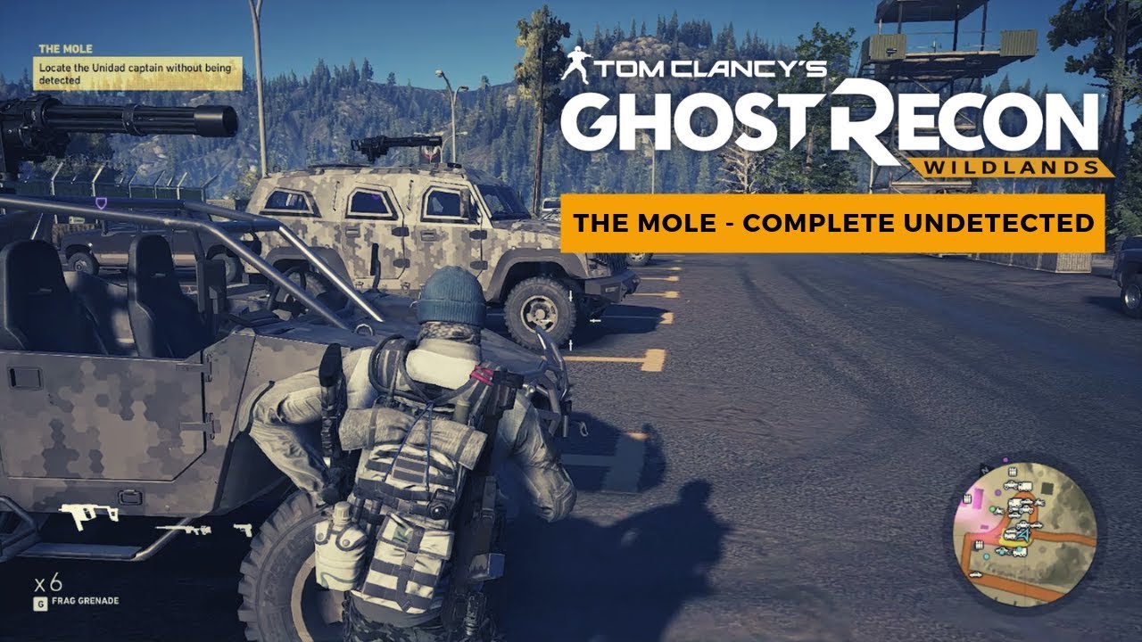 Ghost Recon Wildlands: The Mole - Unidad base undetected walkthrough