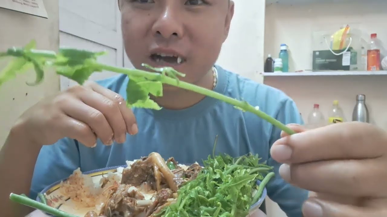 DUCK MEAT COOK AND EAT NAGA STYLE RECIPE 😋 👌