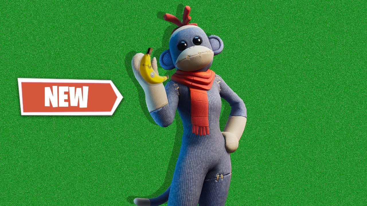 *NEW* MONKS SKIN GAMEPLAY - FORTNITE SOCK MONKEY