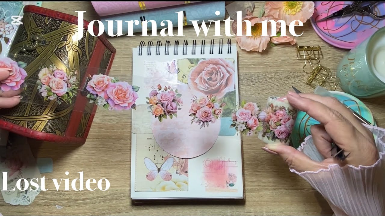 ASMR | Lost Video. #journallife #mindfuljournaling