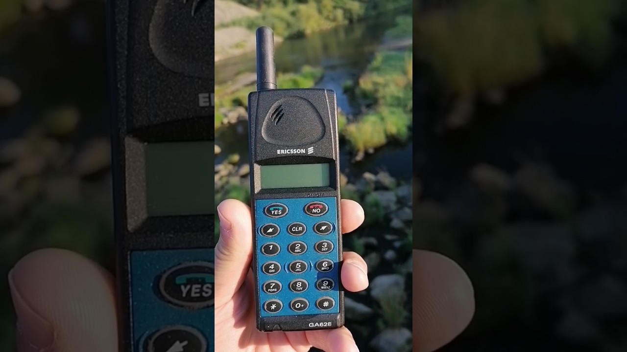 Ericsson GA628 | Quick Look & Startup | #retro  #retrophone #ericsson #90s  #nostalgia