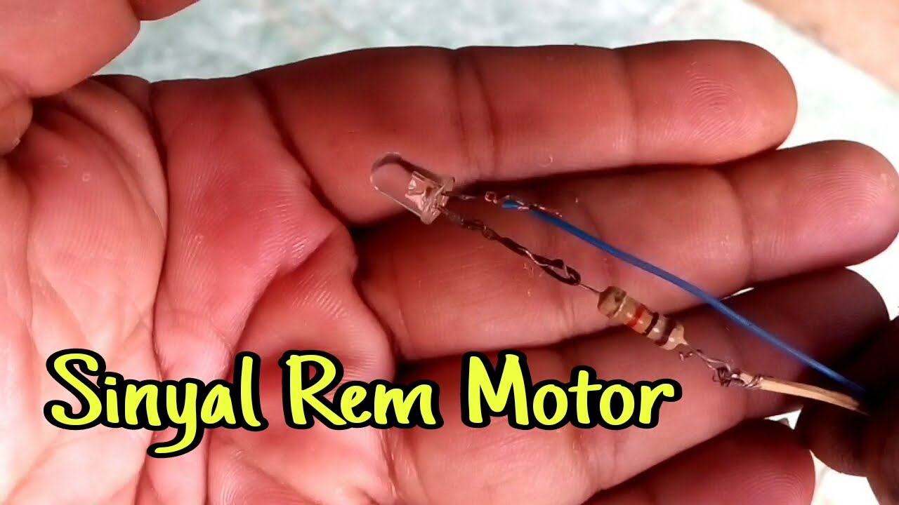 BUAT PENANDA REM MOTOR