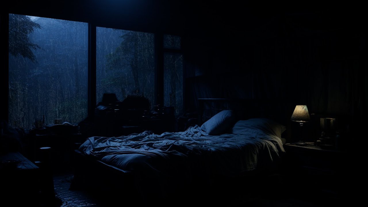 Experience Rain and Thrilling Thunder in the Rainforest | Your Perfect Relaxation and Sleep Aid