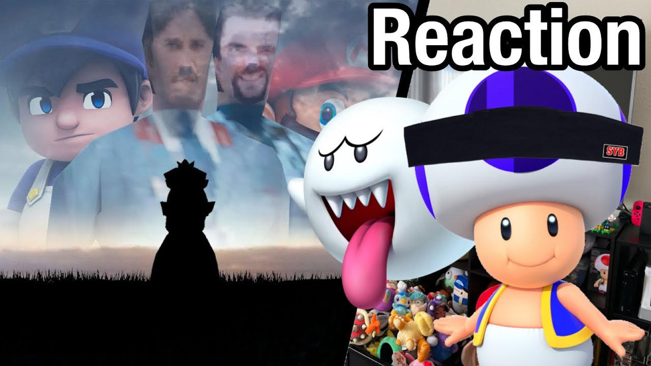 “SMG4: Saving Princess Peach” - Andy(Me) and Boo Reaction