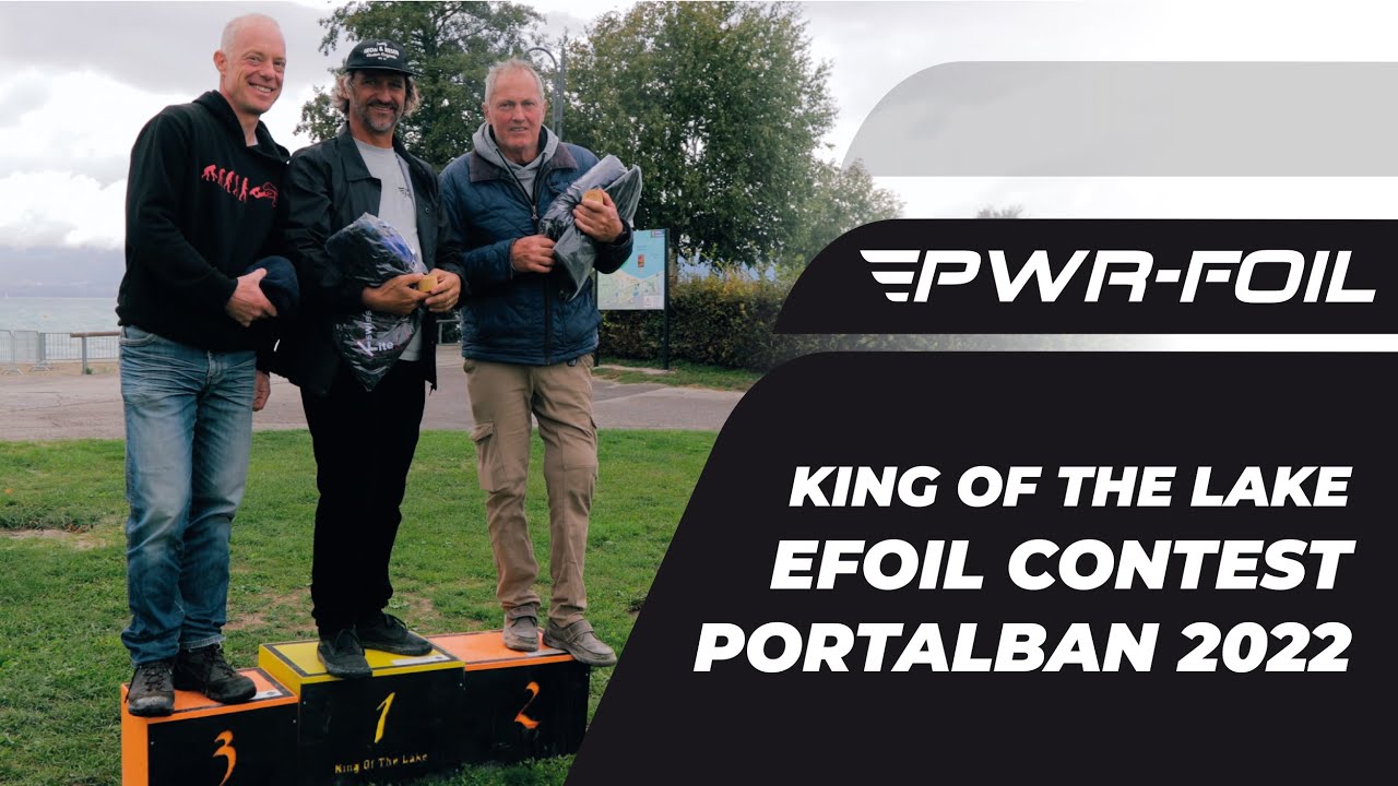 Efoil CONTEST à Portalban avec PWR-Foil