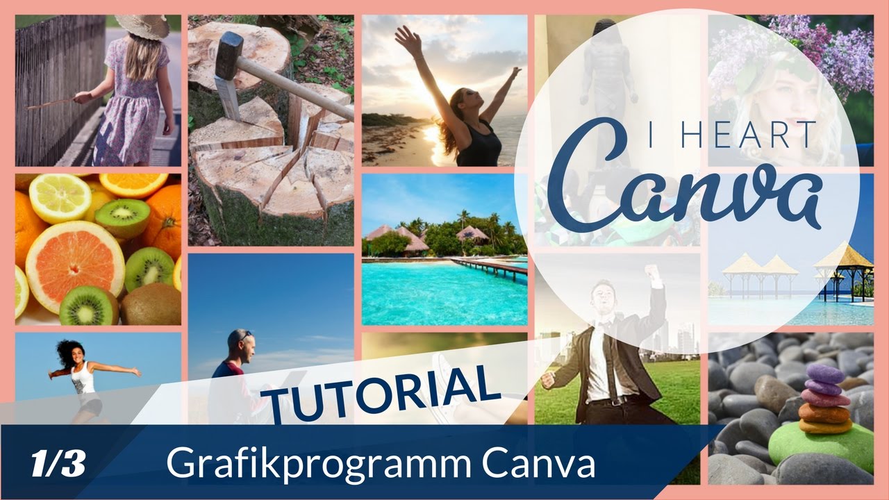 1/3 Das Grafikprogramm Canva / Einführung