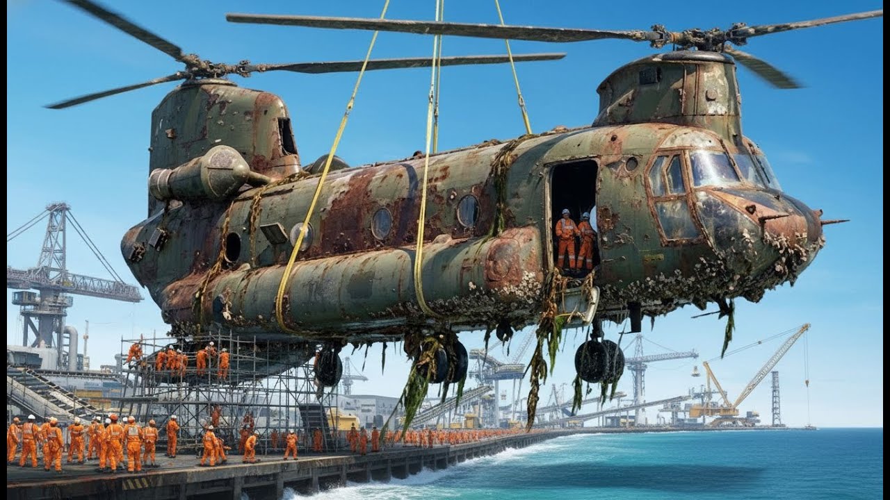 Inside a Massive Helicopter Restoration | From Corrosion to First Hover (Full Process)
