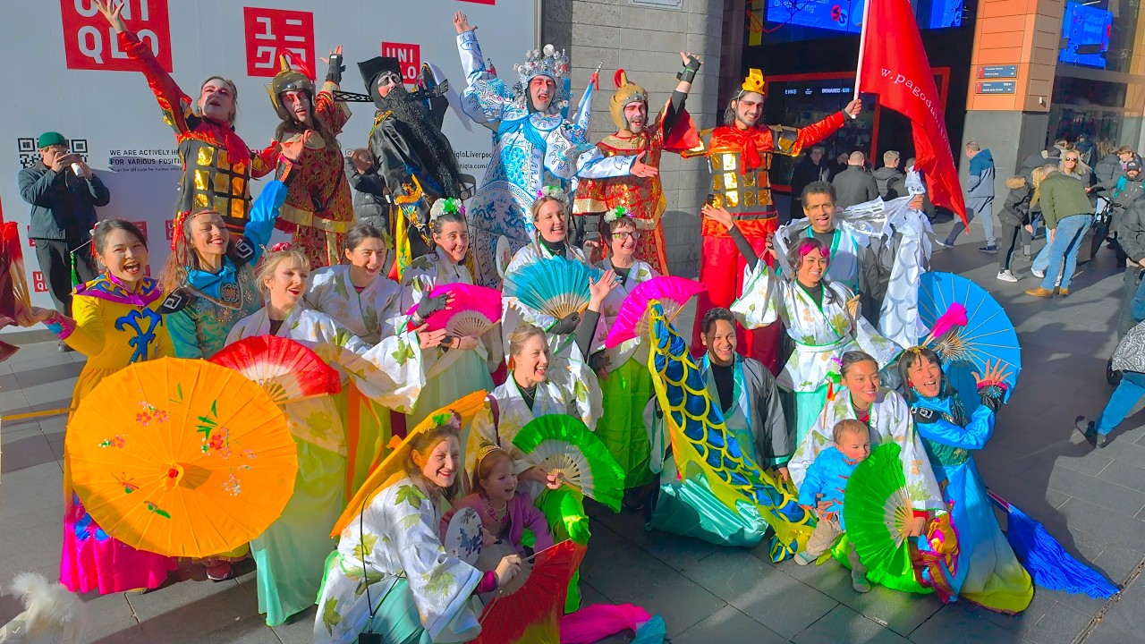 Celebrating Chinese New Year in Liverpool 🐍 Year of the Snake 2025