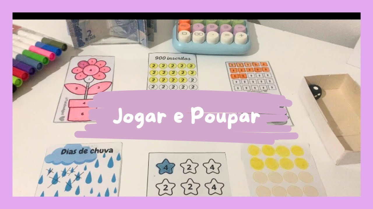 JOGAR E POUPAR - Técnica dos envelopes 
