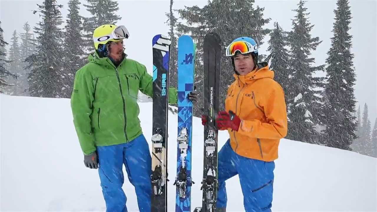 2014 Fat / Powder Ski Test - Catskiing.ca -  Freshair.ca