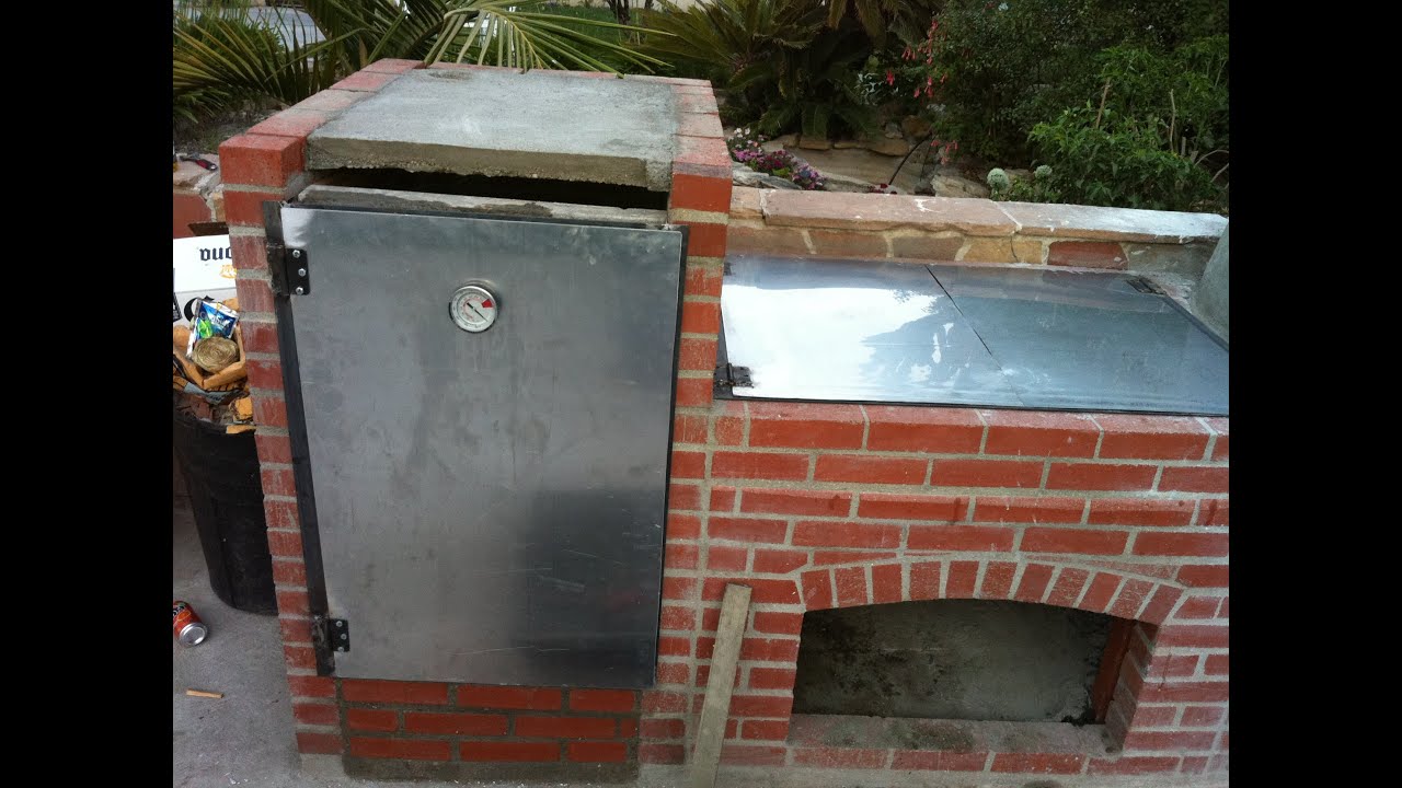 Construcción de parrilla y horno