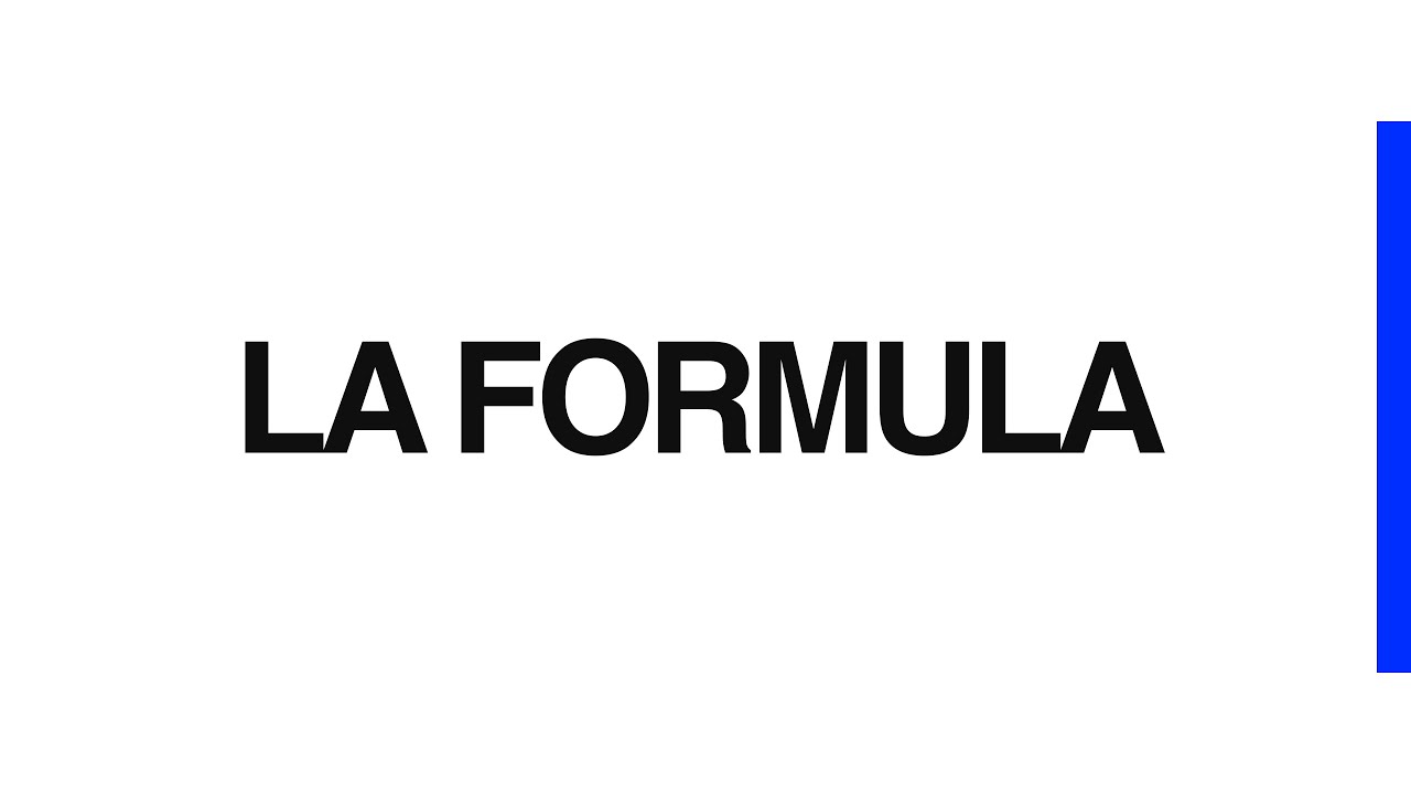 Alleh & Yorghaki - LA F&Oacute;RMULA (Lyric Video)