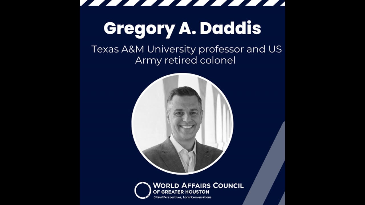 P Series 13 | Gregory A. Daddis: Faith & Fear: America’s Relationship with War