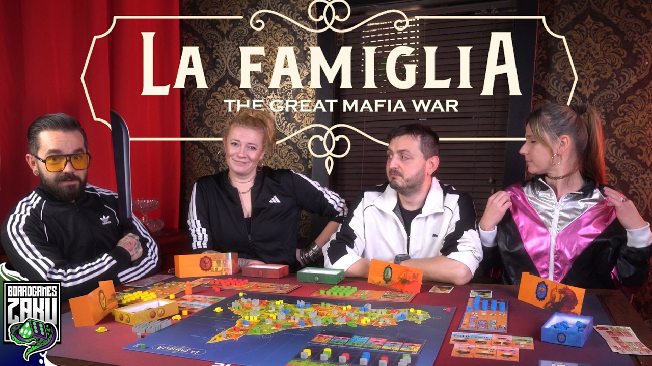 La Famiglia - Wielka Mafijna Włoska Wojna - ROZGRYWKA