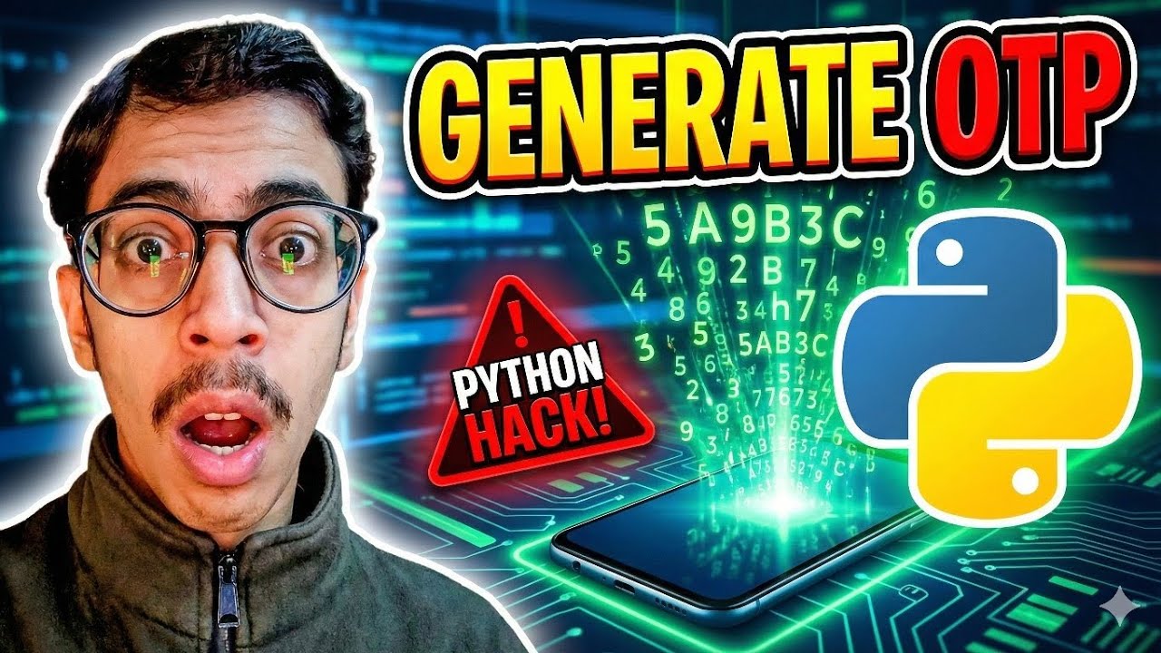 Generate OTP using Python 🐍