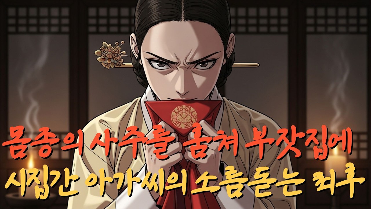 몸종의 사주를 훔쳐 부잣집에 시집간 아가씨의 소름돋는 최후 야담 | 야사 | 옛날이야기 | 오디오북
