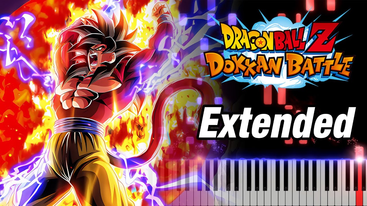 LR AGL SSJ4 Goku Transformation Extended Version OST - DBZ Dokkan Battle - Piano Cover