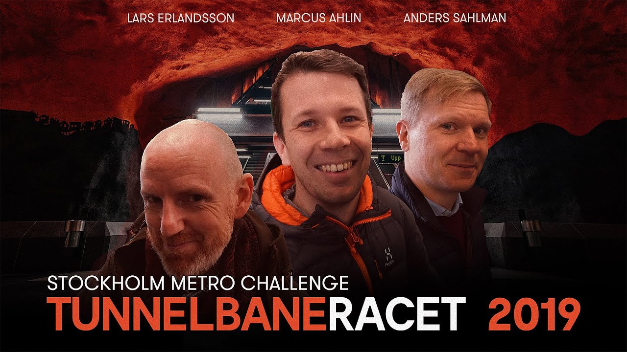 Tunnelbaneracet 2019: Snabbast genom Stockholms Tunnelbana