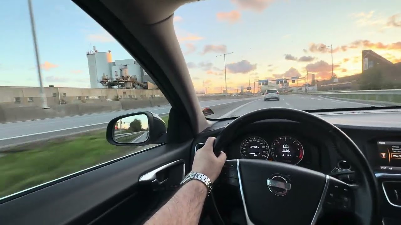 Evening drive POV 4k - Gothenburg, Sweden