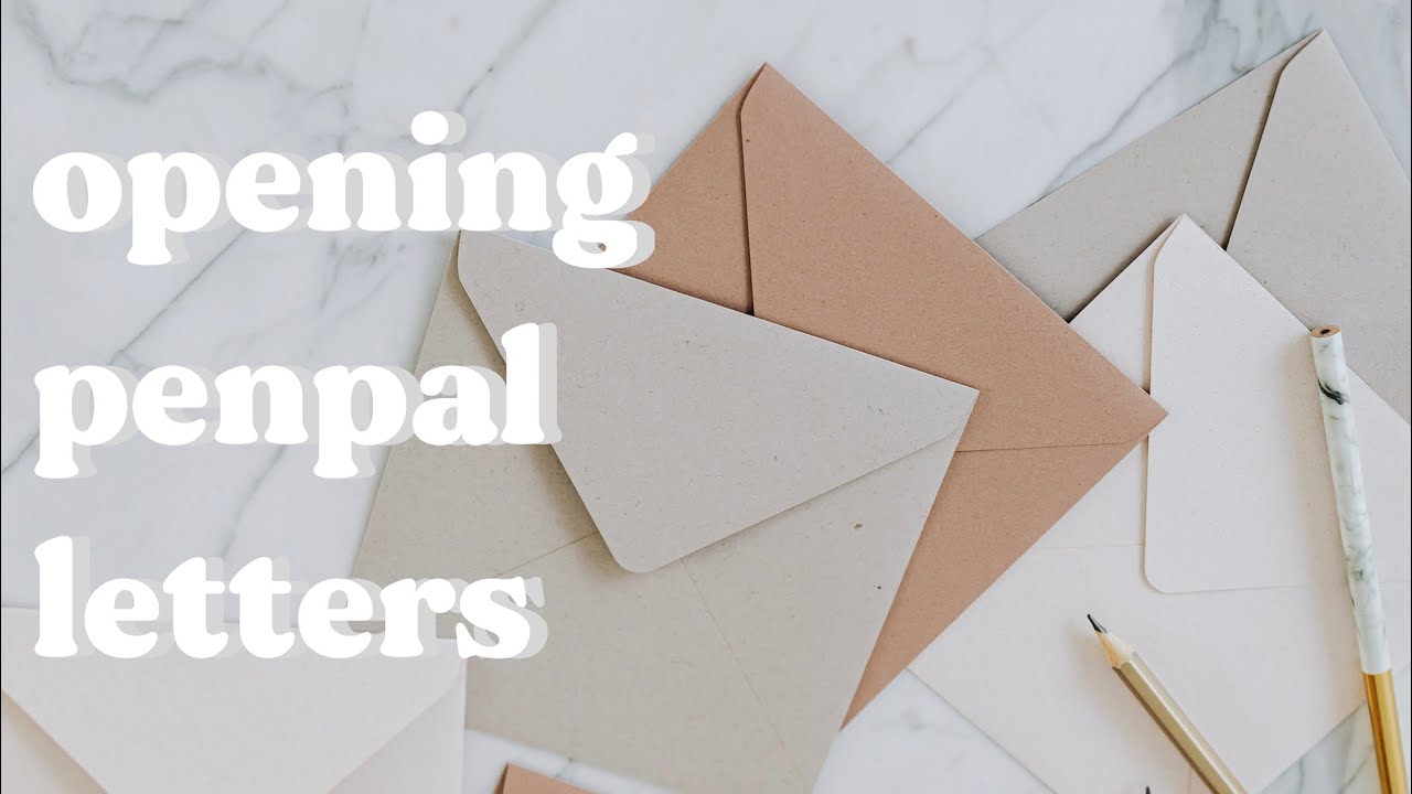 📮 Opening penpal letters  #19