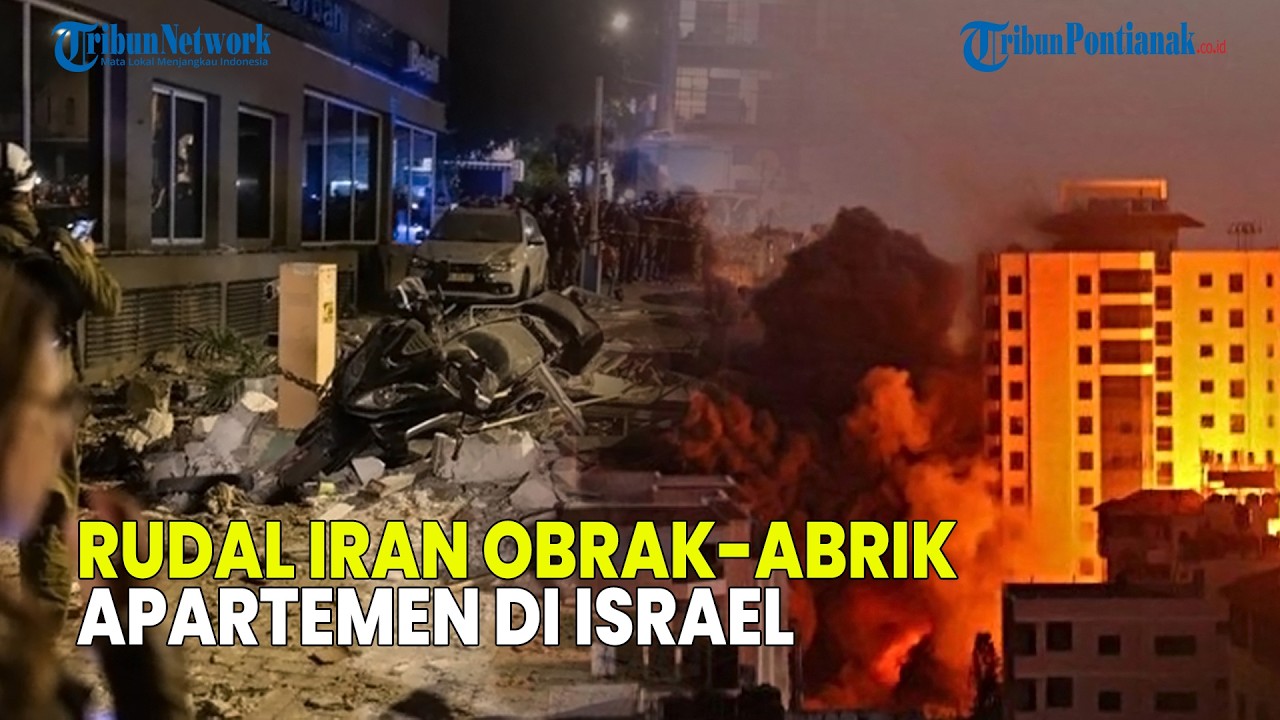 UPDATE❗ RUDAL IRAN OBRAK-ABRIK APARTEMEN DI ISRAEL