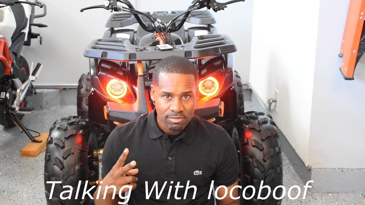 How To Install LED Halo Angel Eyes On A Venom ATV Quad #quad #atv #led